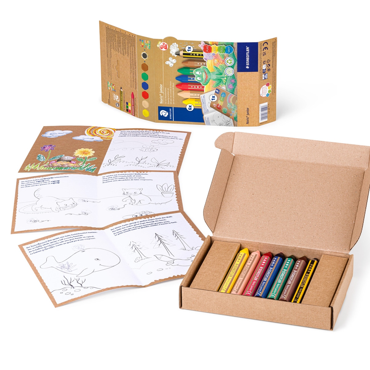 Set mixto de manualidades noris junior Staedtler Turquesa-2