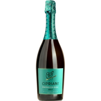 vino espumoso brut Porsecco DOC botella 75 cl - Cipriani