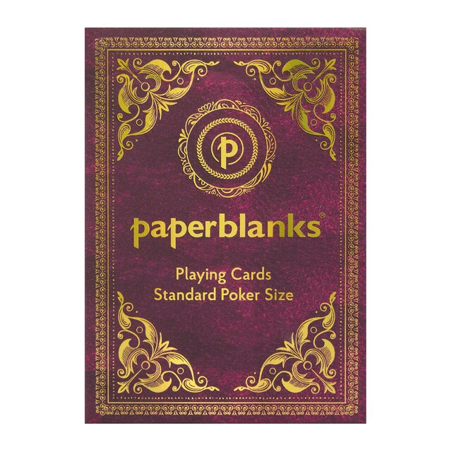 Imagem 0 de Jogo de cartas Aurelia Paperblanks com 54 cartas de póker