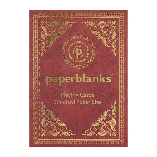 Imagem 0 de Jogo de cartas Senda Dorada Paperblanks com 54 cartas de póker