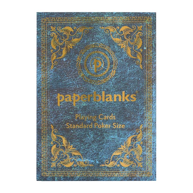 Imagem 0 de Jogo de cartas Azur Paperblanks com 54 cartas de póker