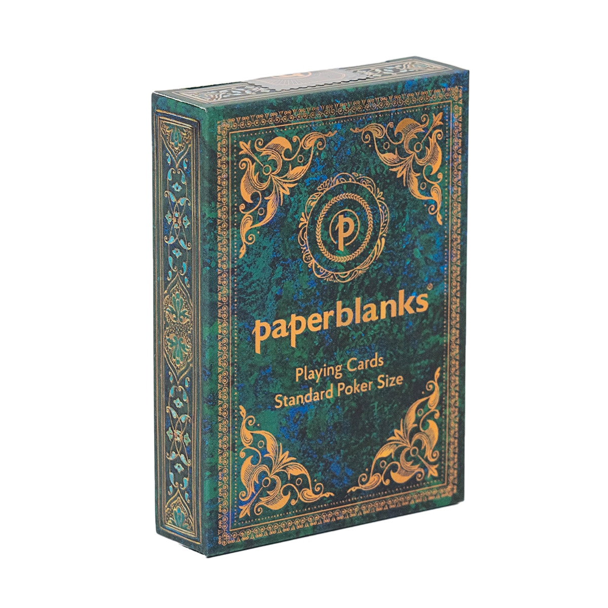 Jogo de cartas Crónicas Turquesas Paperblanks com 54 cartas de póker 1