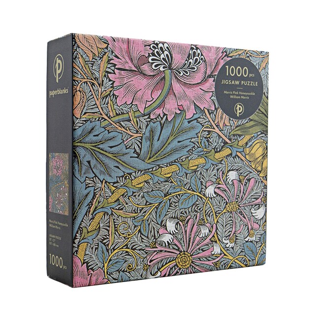 Imagem 0 de Puzzle de 1.000 peças Morris Madreselva Rosa Paperblanks