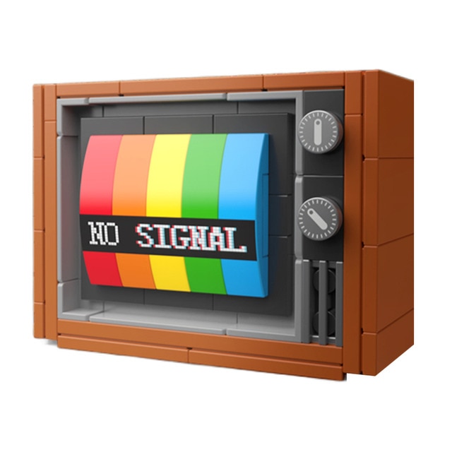 Imagem 0 de Blocos de construção Madnesstoys cor Television