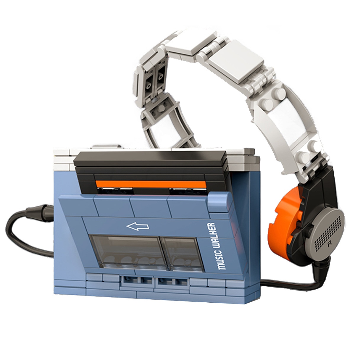 Imagem 0 de Blocos de construção Madnesstoys Portable Cassette Player