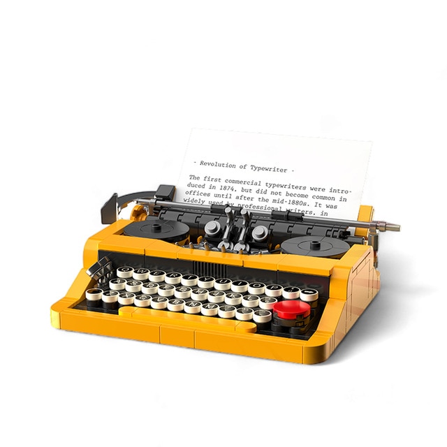 Imagem 0 de Blocos de construção Madnesstoys Typewriter