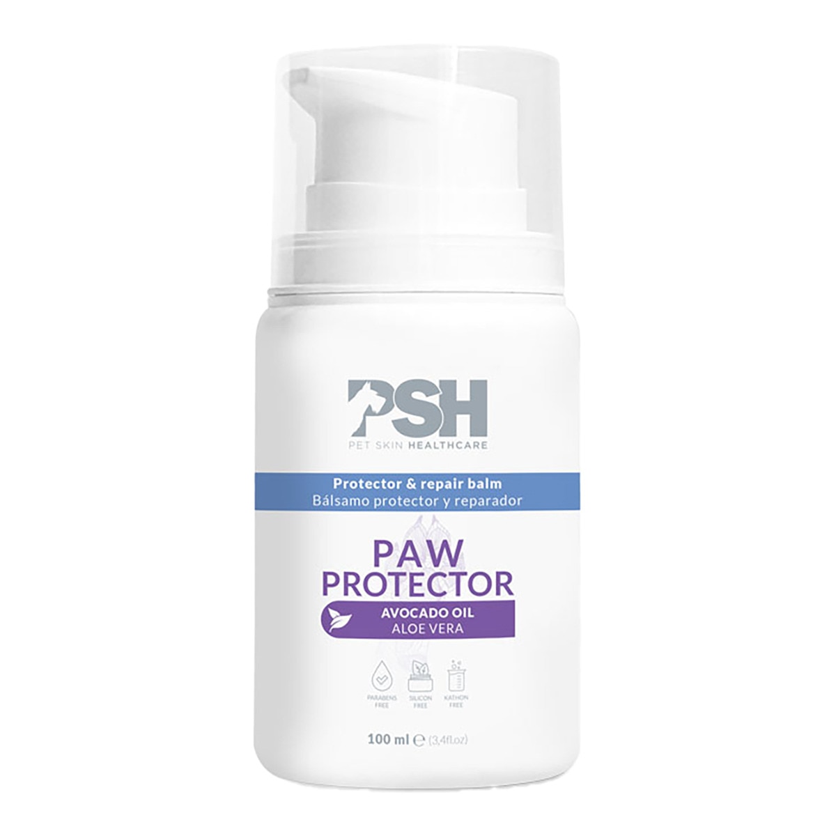 Bálsamo protector almohadillas PSH Cosmetics para perros y gatos 100 ml 1