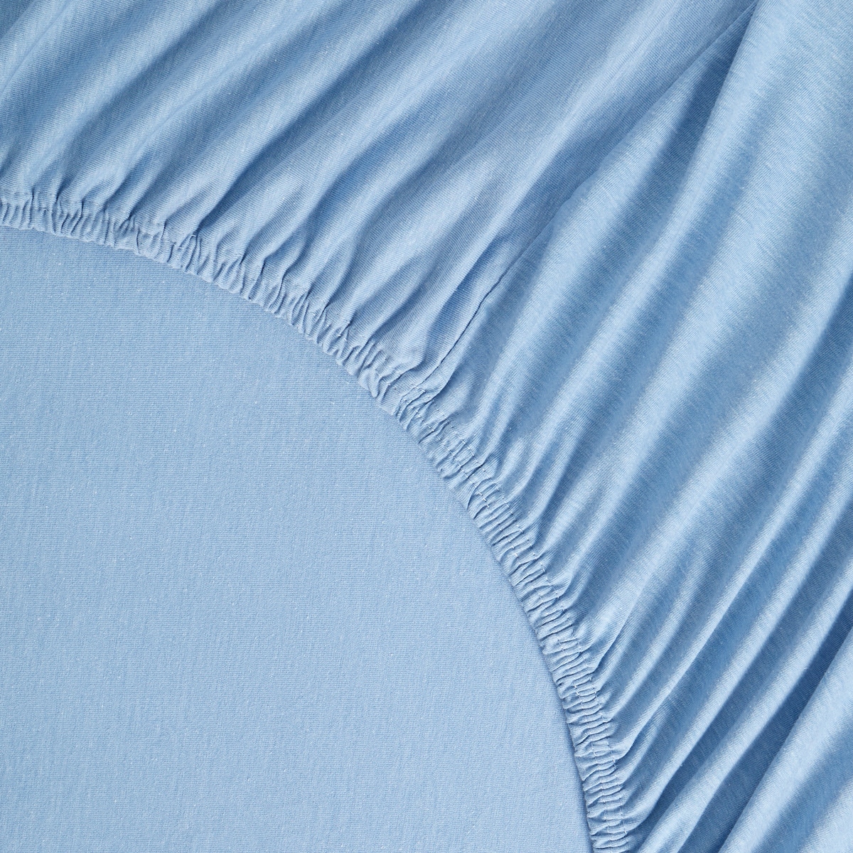 Sábana bajera ajustable Jersey Liso Basics El Corte Inglés Azul-2