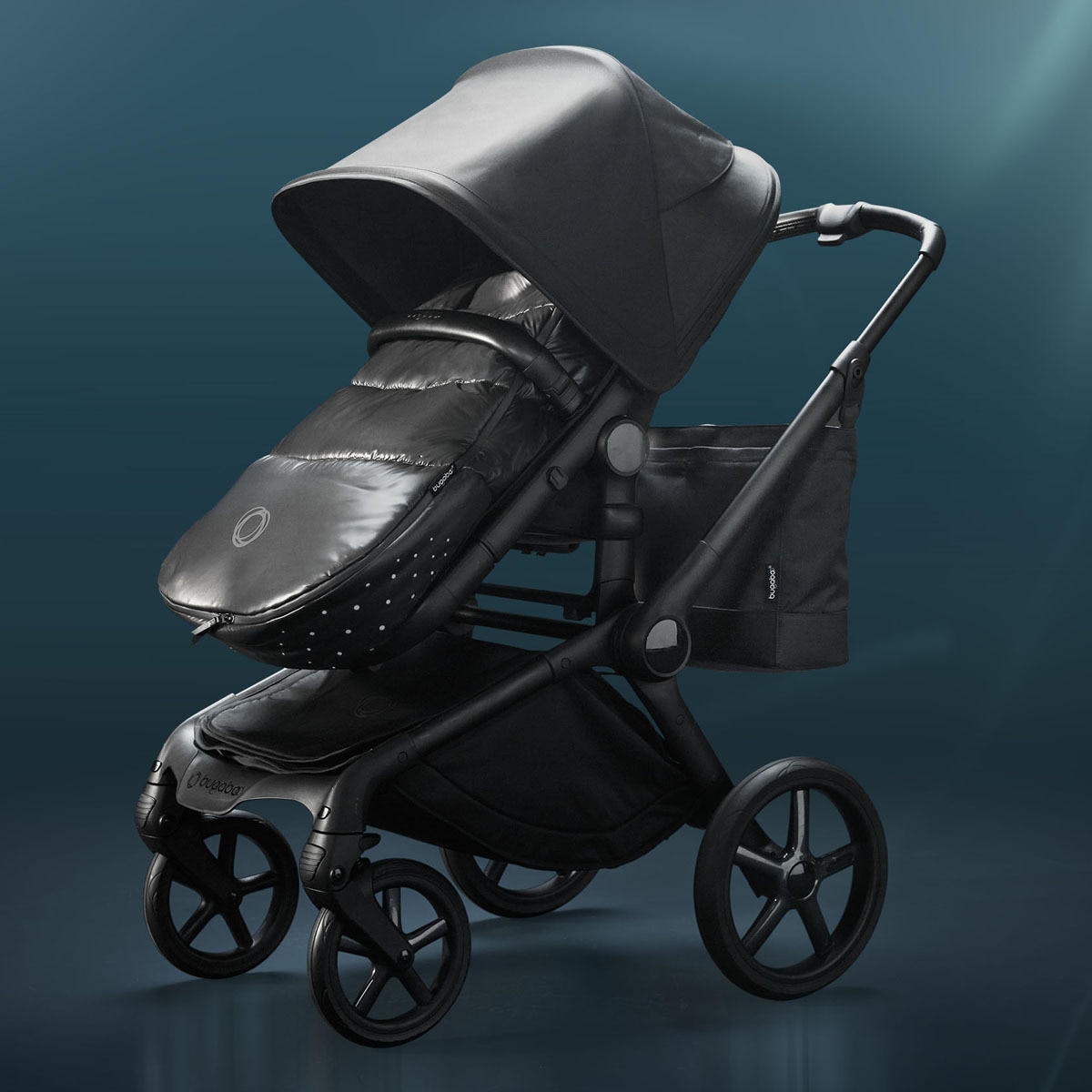 Carrinho de Bebé Fox 5 Completo Edição Limitada Noir Preto-23