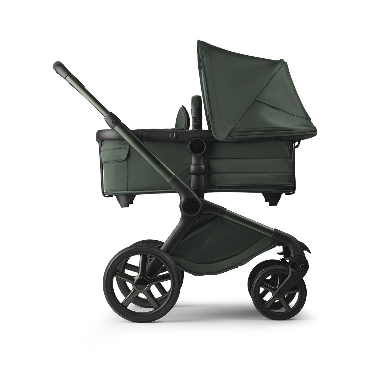 Carro de bebé Bugaboo Fox 5 completo Edición Limitada Noir Verde oscuro-2