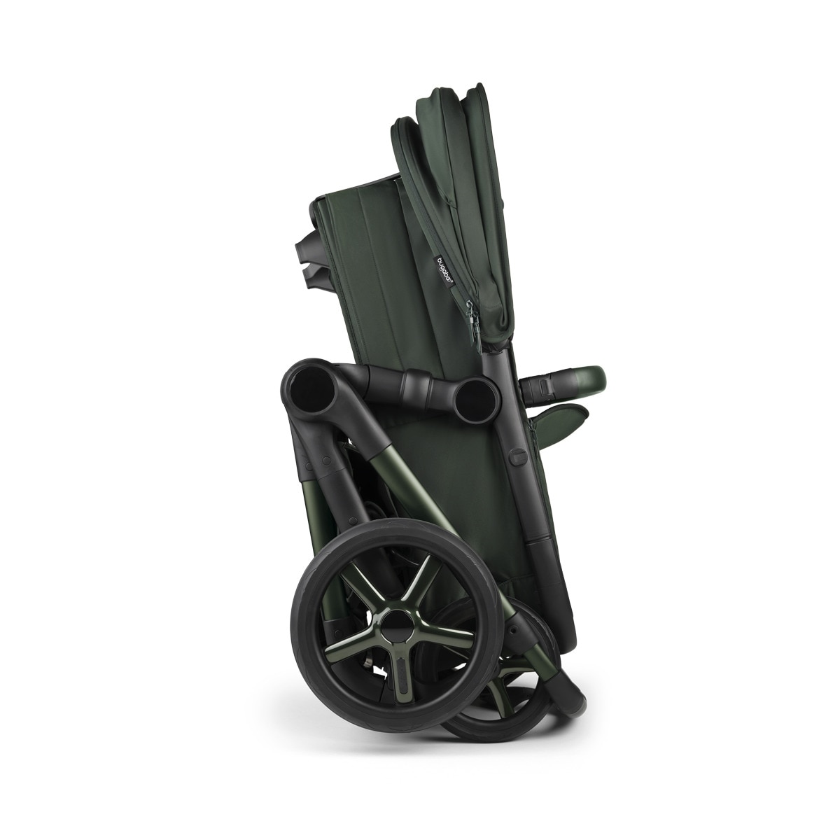 Carro de bebé Bugaboo Fox 5 completo Edición Limitada Noir Verde oscuro-27