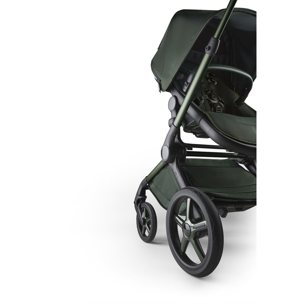 Carro de bebé Bugaboo Fox 5 completo Edición Limitada Noir Verde oscuro-25