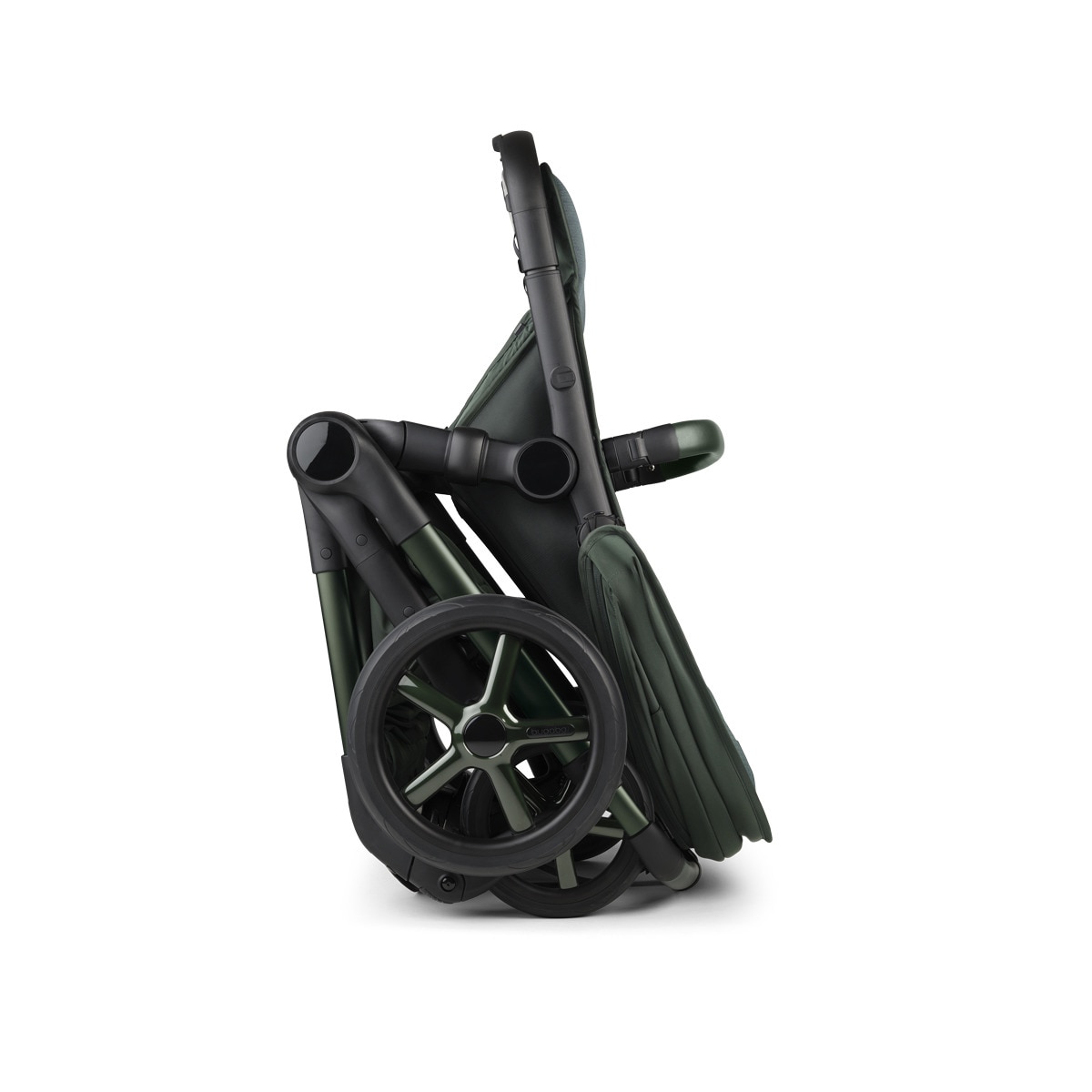 Carro de bebé Bugaboo Fox 5 completo Edición Limitada Noir Verde oscuro-26
