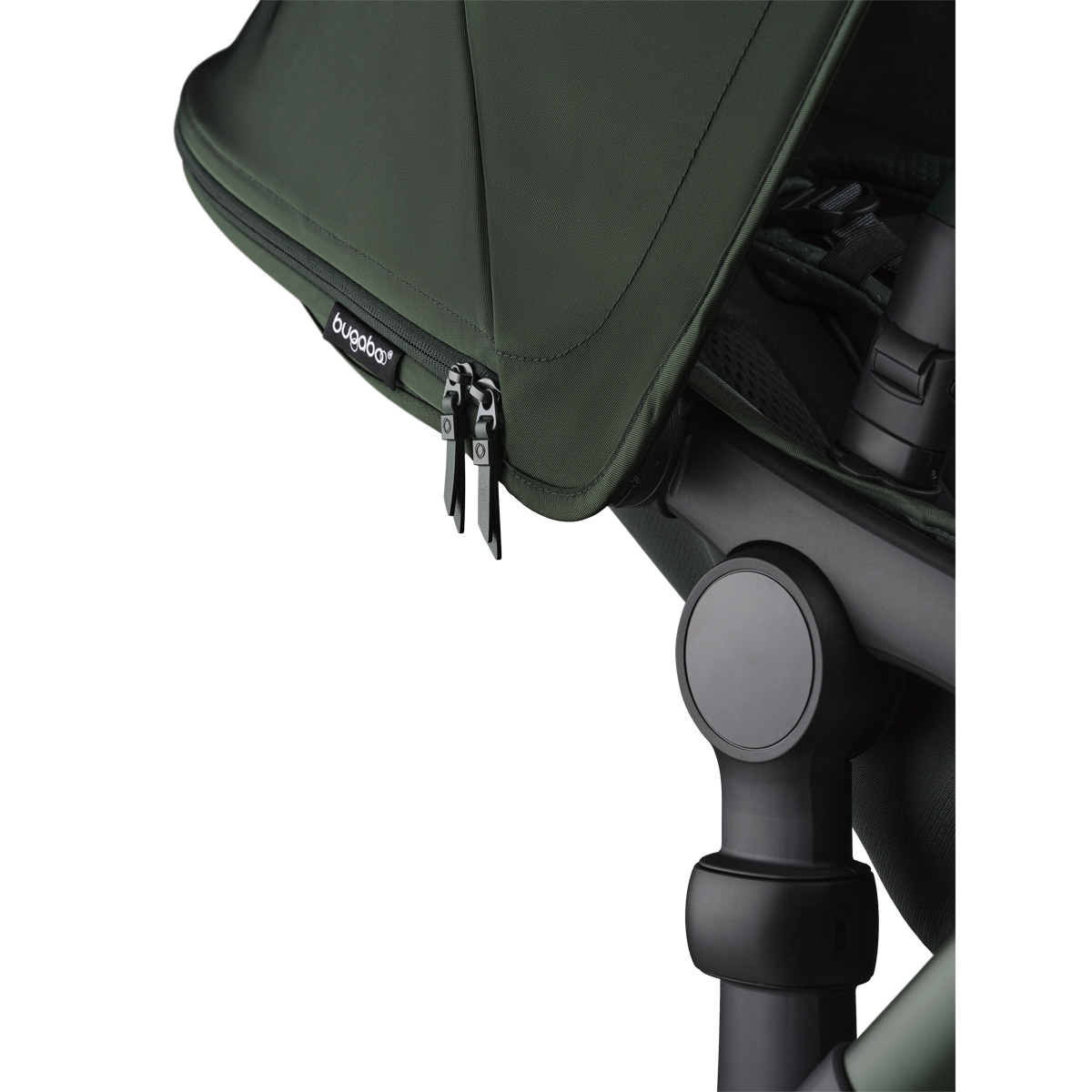 Carro de bebé Bugaboo Fox 5 completo Edición Limitada Noir Verde oscuro-24