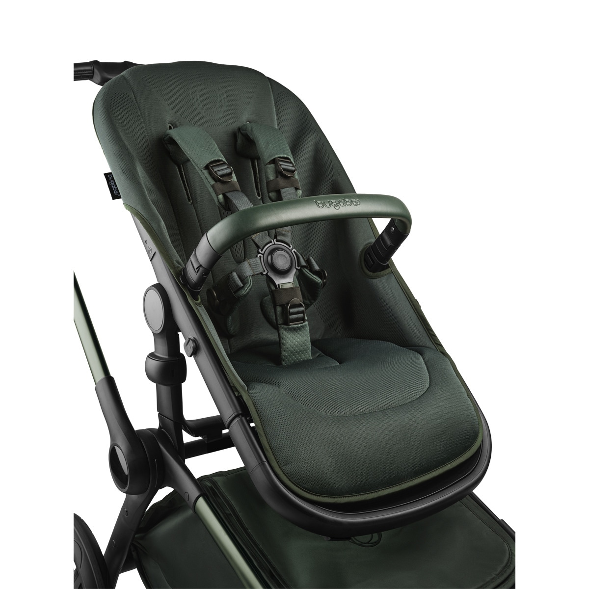 Carro de bebé Bugaboo Fox 5 completo Edición Limitada Noir Verde oscuro-22