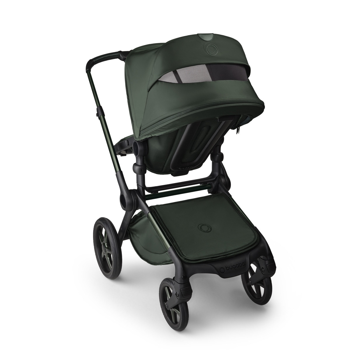 Carro de bebé Bugaboo Fox 5 completo Edición Limitada Noir Verde oscuro-15