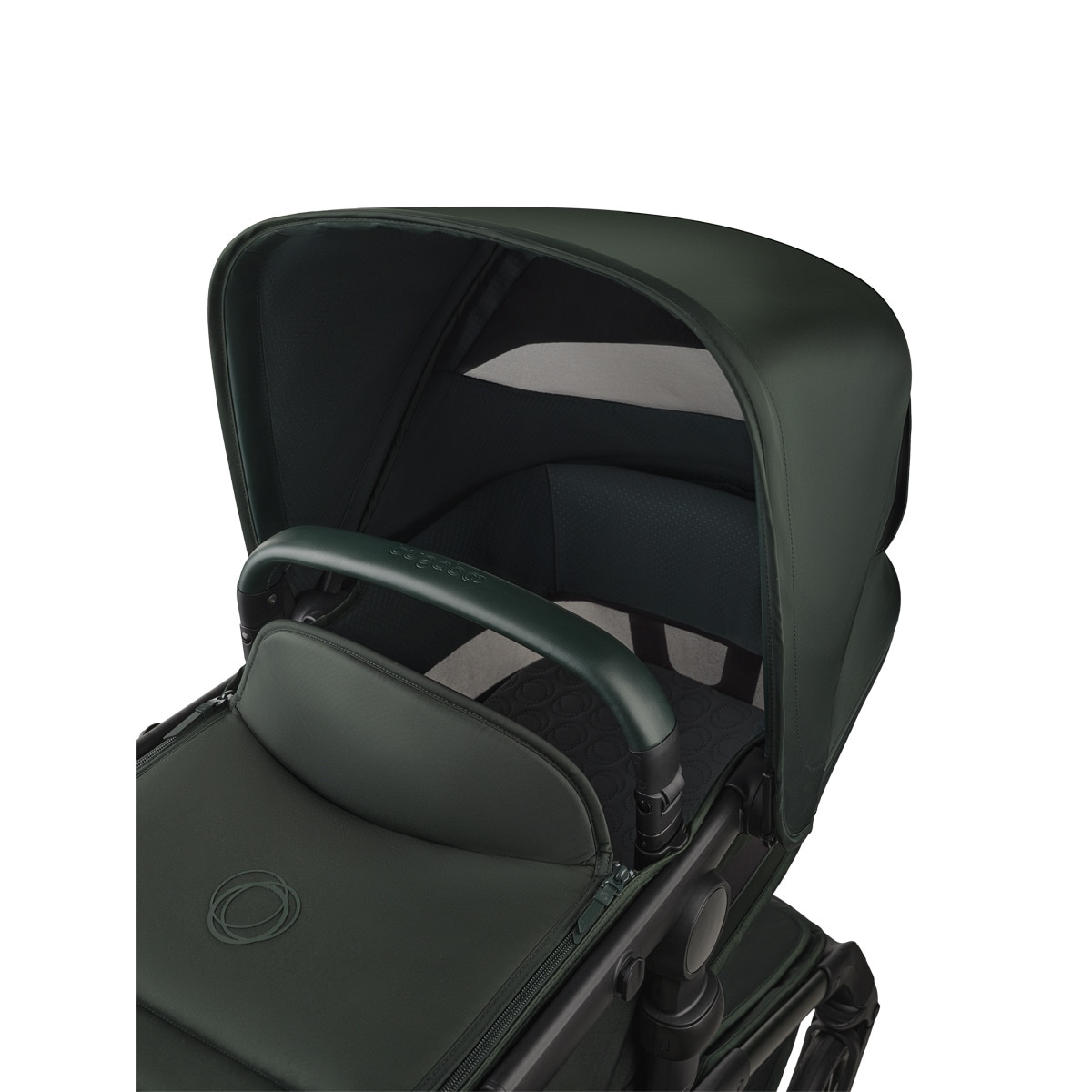 Carro de bebé Bugaboo Fox 5 completo Edición Limitada Noir Verde oscuro-10