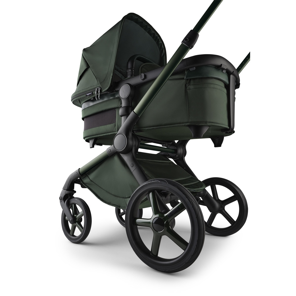 Carro de bebé Bugaboo Fox 5 completo Edición Limitada Noir Verde oscuro-7