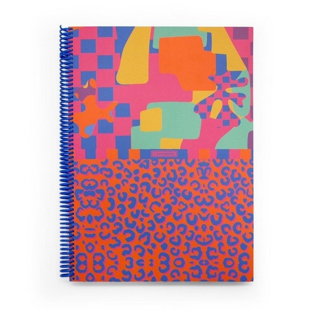 Imagem 0 de Caderno espiral quadriculado  a4 com 100 folhas 80g malibu