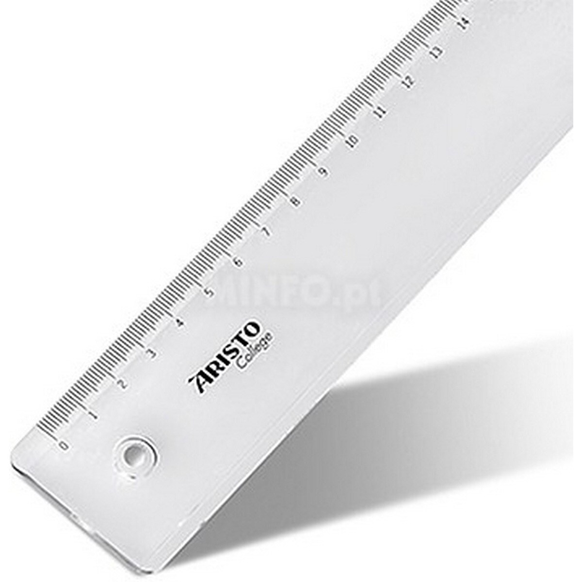 Régua Plástico Cristal Aristo Geocollege AR23040 40cm 2