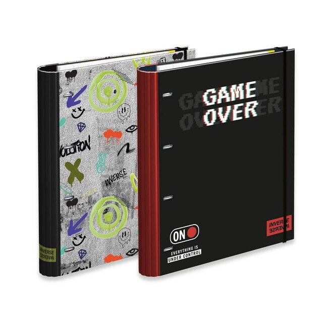 Imagem 0 de Capa A4 4 Argolas L/7Vincos Rec+Ind Teen Inverse 24