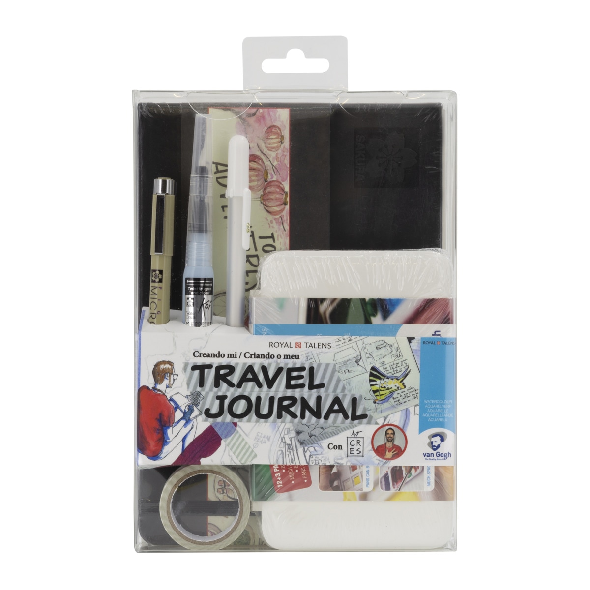 Imagem 0 de Conjunto de caderno de viagem, Van Gogh