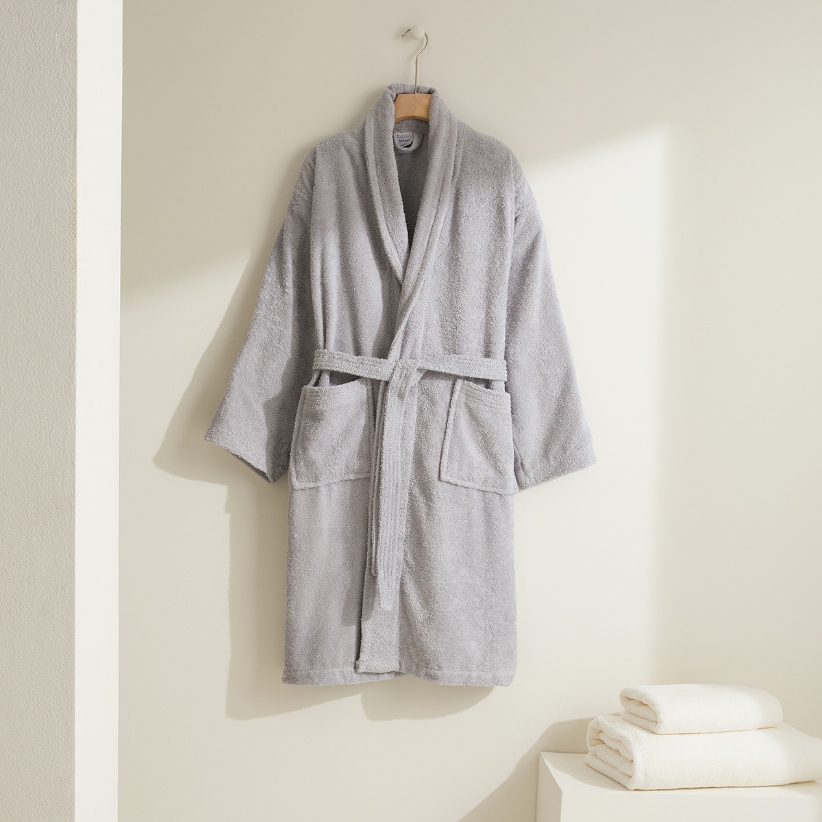 Imagen 0 de Albornoz algodón 380 gr/m2 Zafiro Basics El Corte Inglés