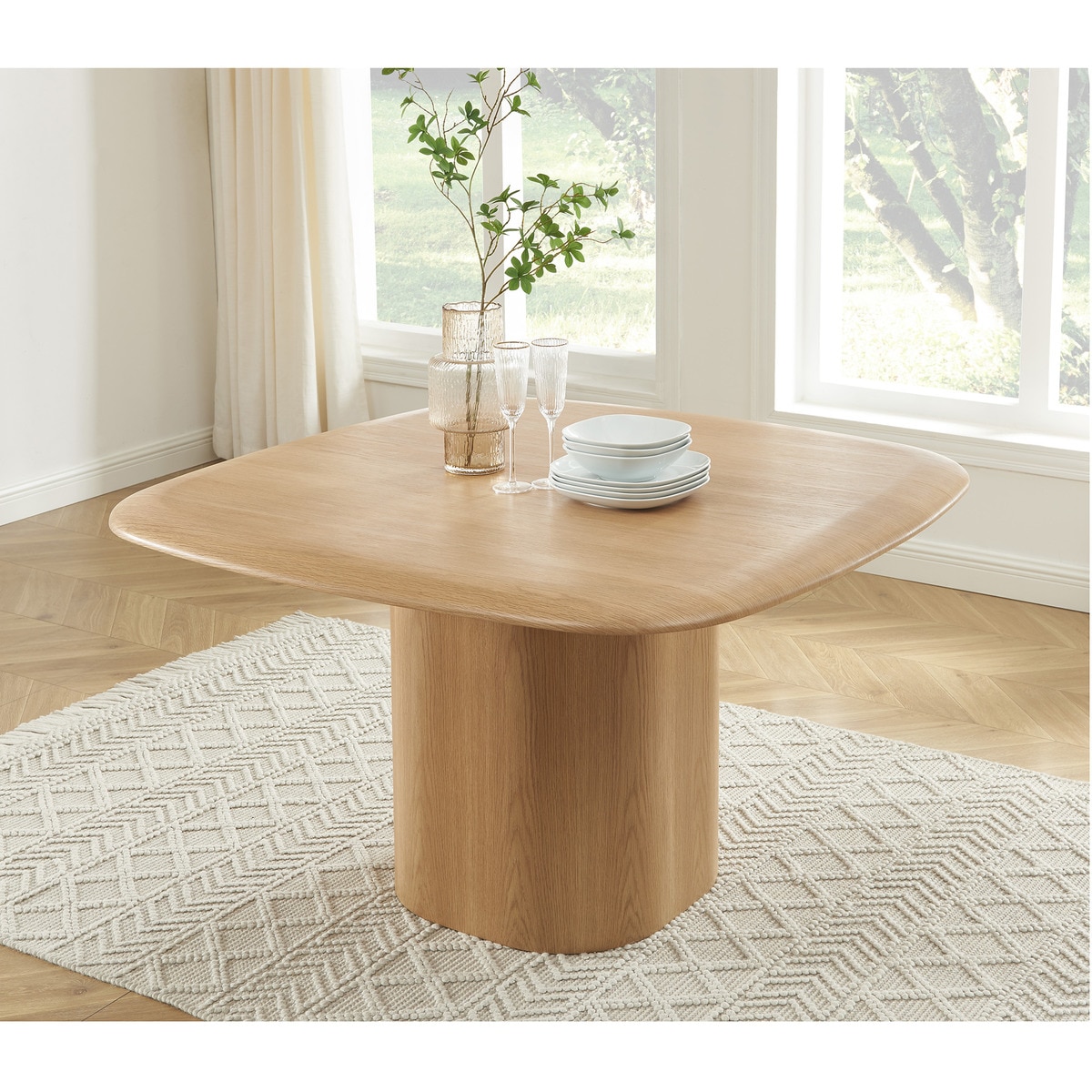 Mesa de Refeições Isak Natural-5