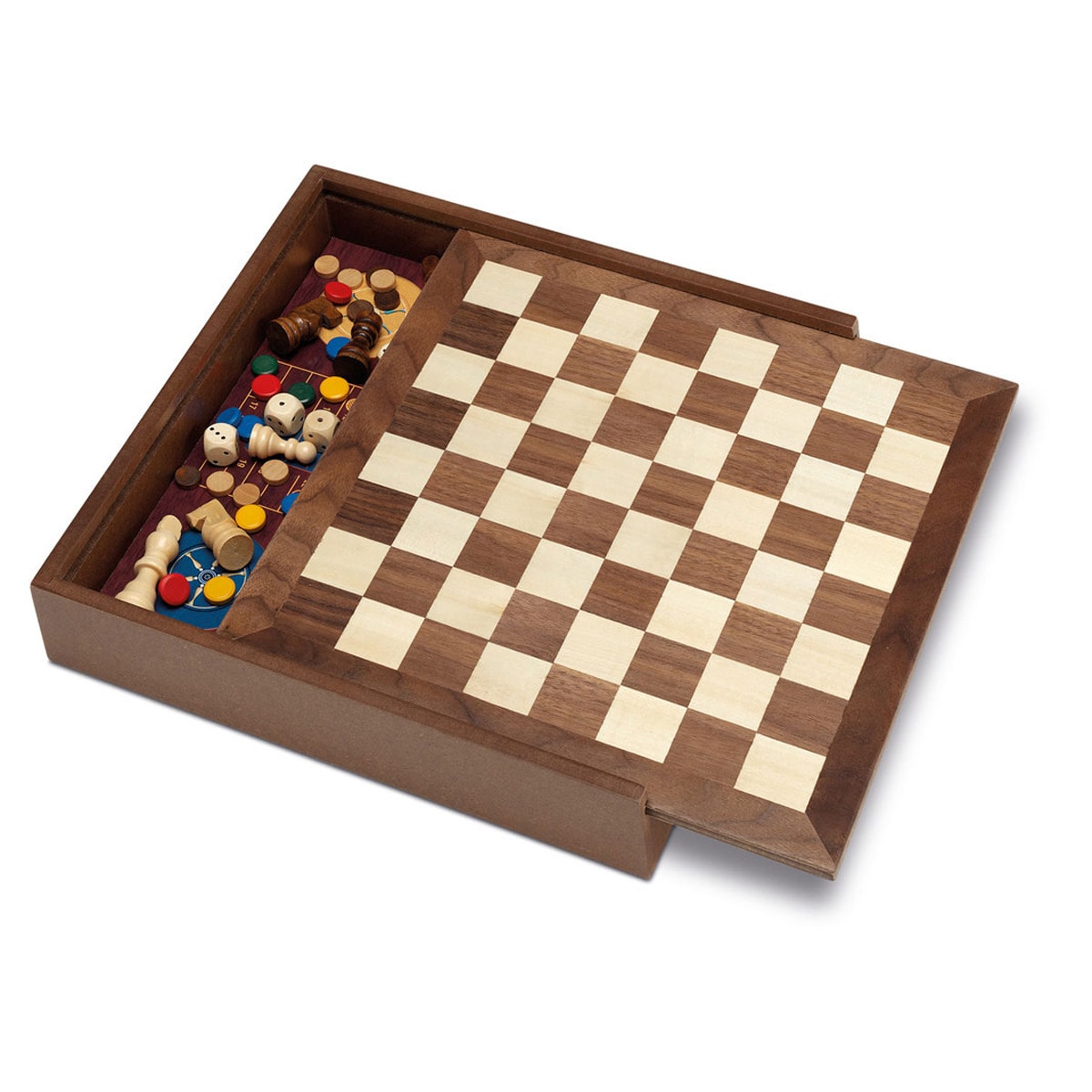 Conjunto de 5 Jogos em 1 Madeira 3