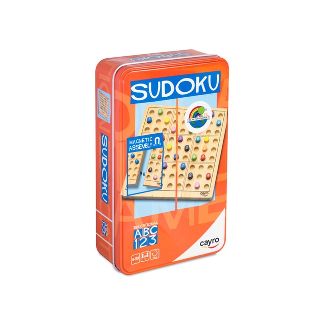 Imagem 0 de Sudoku Cayro de Madeira com Caixa de Metal