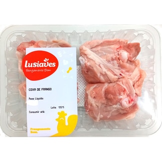 Coxa de Frango Peso Aproximado por embalagem 500 g - Lusiaves