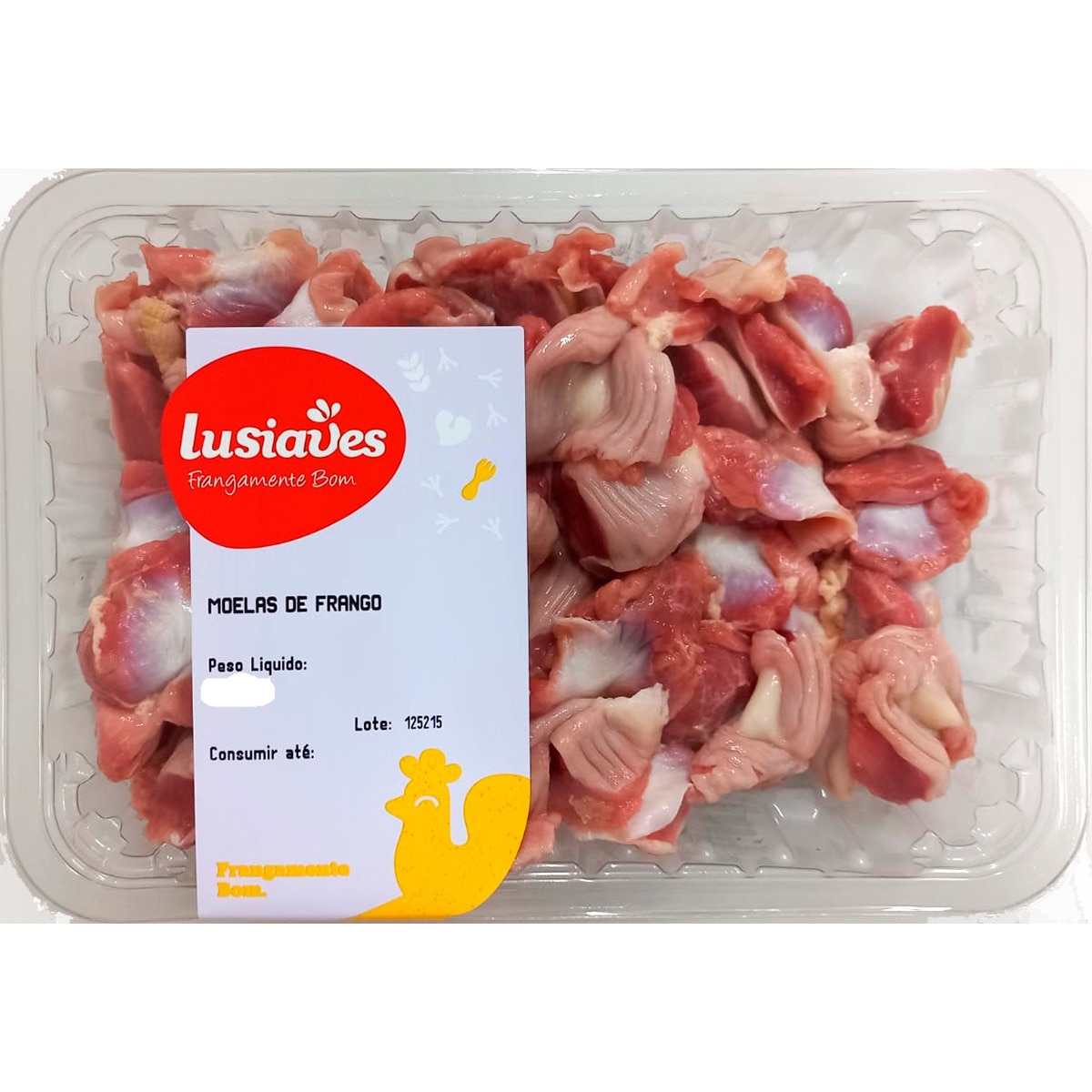 Moelas de Frango Peso Aproximado por embalagem 400 g