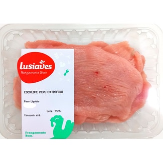 Bifes de Peru Corte Extrafino Peso Aproximado por 480 g - Lusiaves