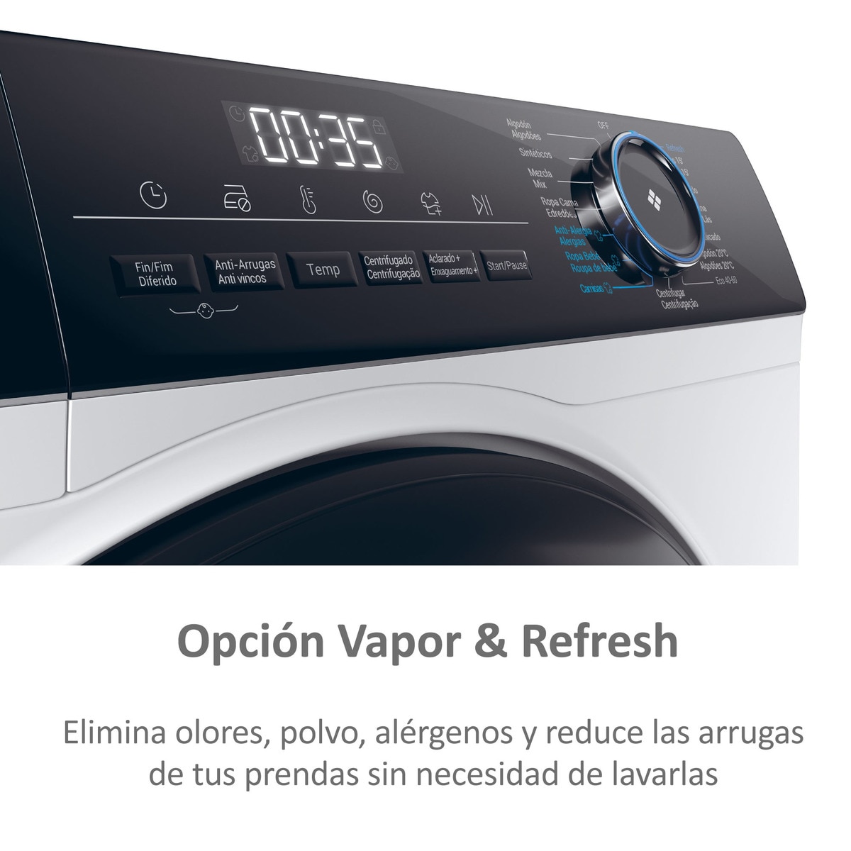 Lavadora Haier 10 kg / 1.400 rpm Motor Inverter, I-Pro Series 3 - HW100-BP14939-S Blanco-9