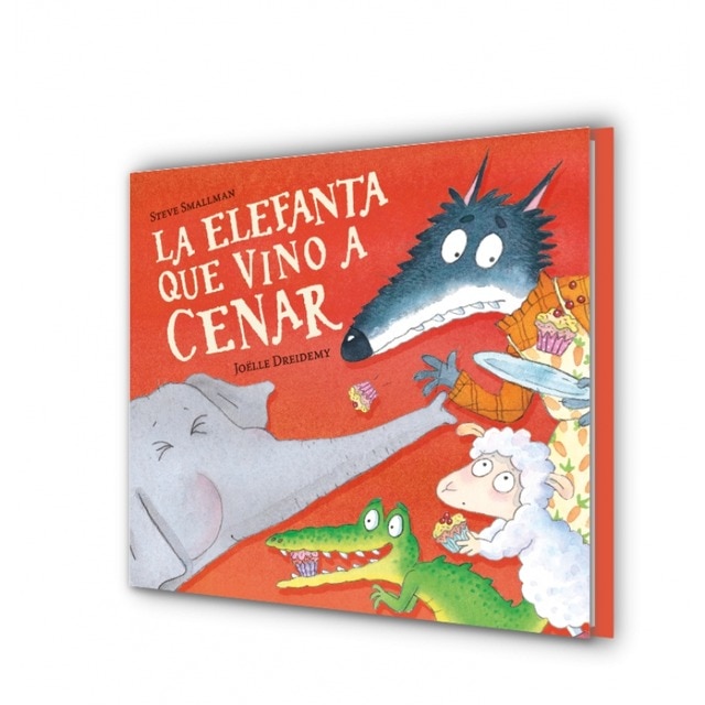 La elefanta que vino a cenar (La ovejita que vino a cenar) (Capa dura) 2