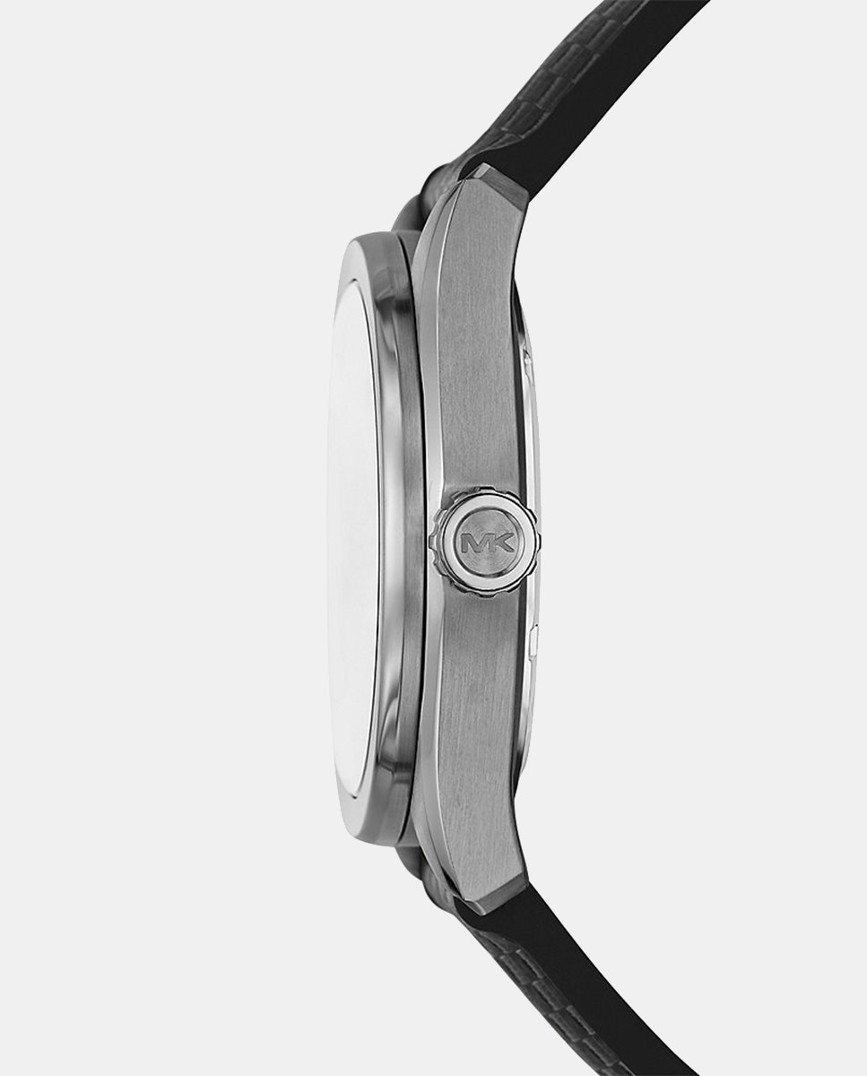 Relógio MK9175 de Têxtil - Preto Preto-3
