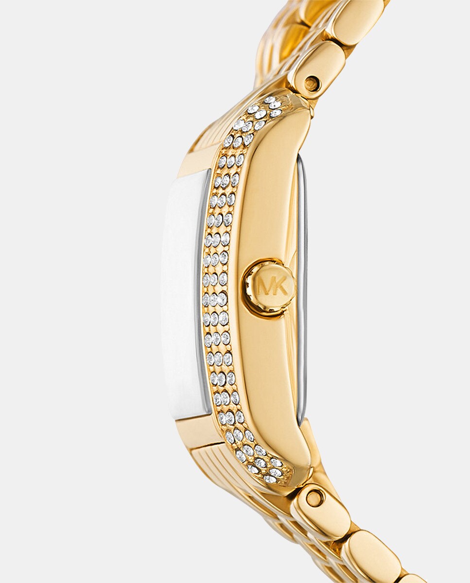 Relógio MK4833 de Aço - Dourado Ouro-3