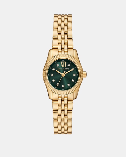 Imagen 0 de Reloj de mujer MK4842 de acero dorado