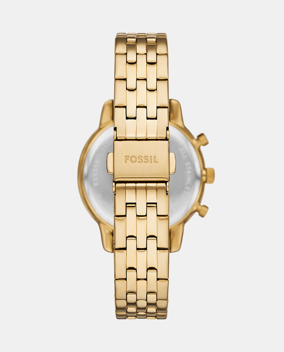 Cronógrafo ES5358 de Aço - Dourado Ouro-2