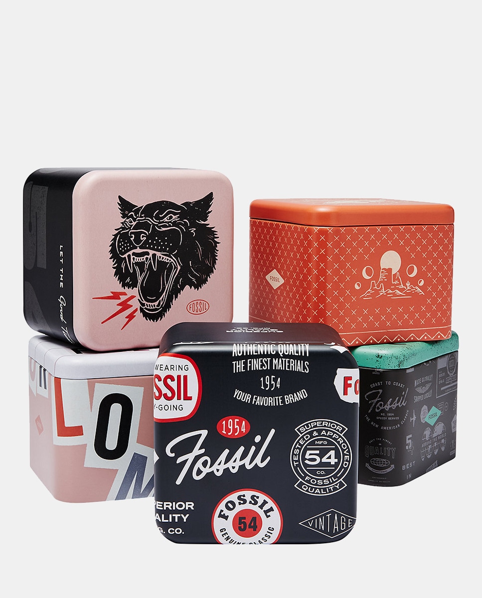 Relógio ES5273 de Aço - Rosa Prateado-4