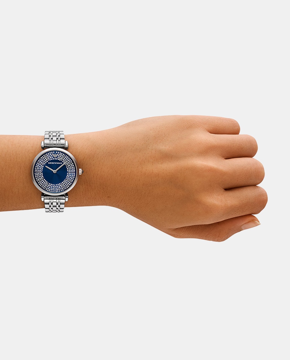 Reloj de mujer AR11627 de acero Azul-6