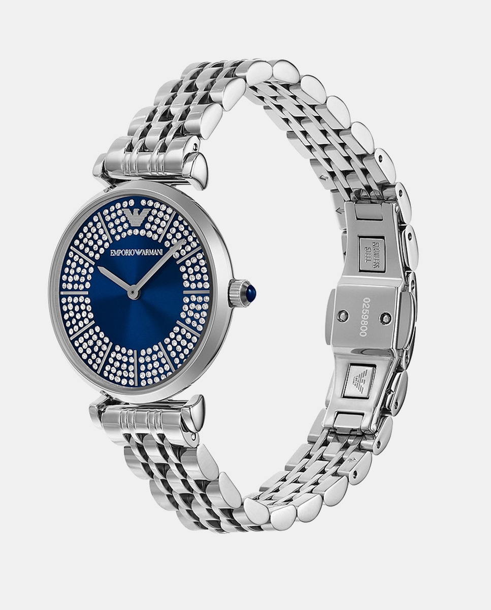 Reloj de mujer AR11627 de acero Azul-4