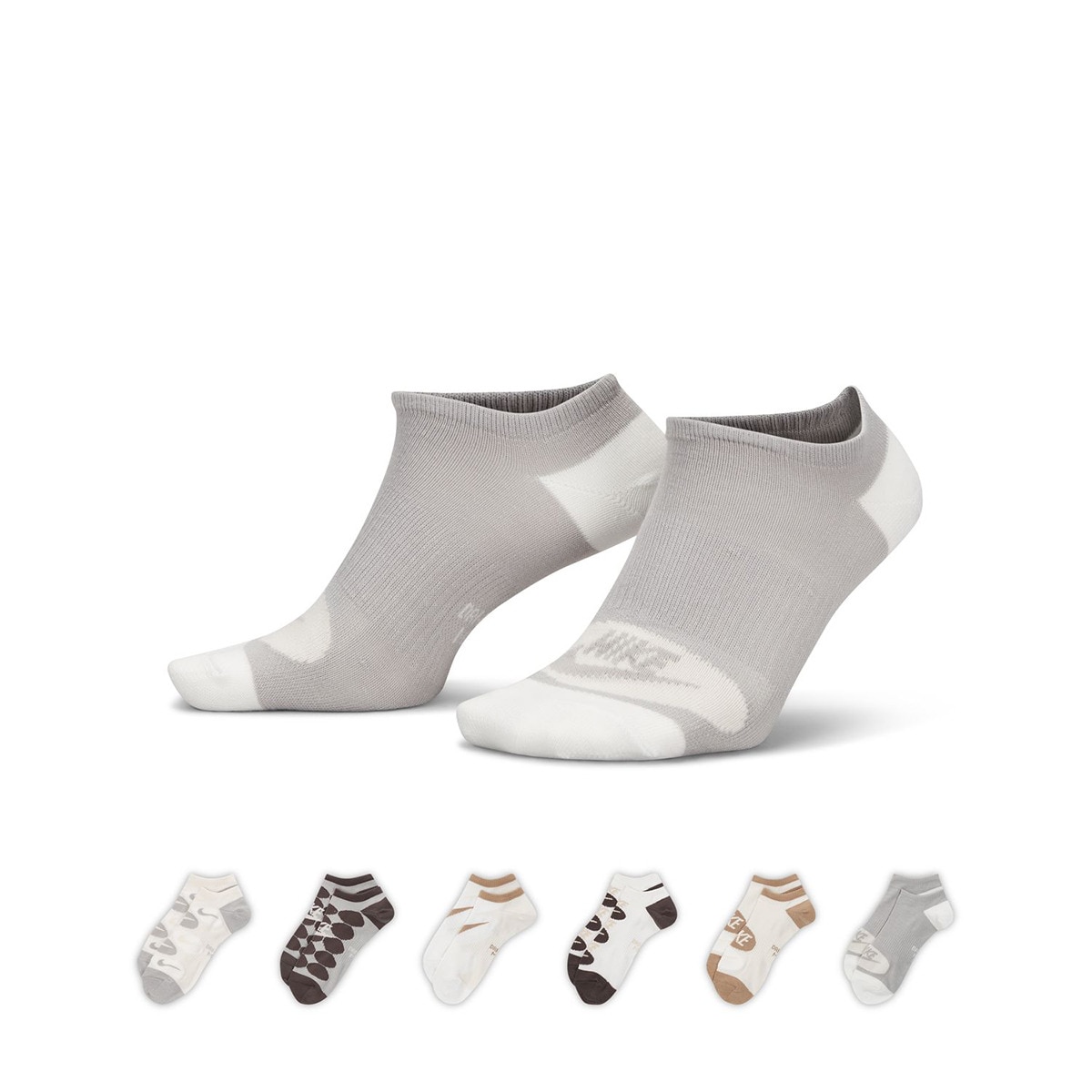 Pack de 6 pares de meias Everyday Lightweight Nike Multicolor-4