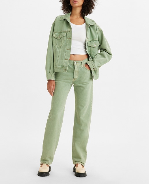 Imagen 0 de Vaquero de mujer 501®'90 lavado claro