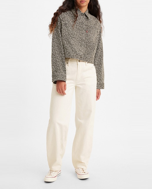 Imagen 0 de Vaquero de mujer Wellthread Baggy Dad™ ancho lavado claro