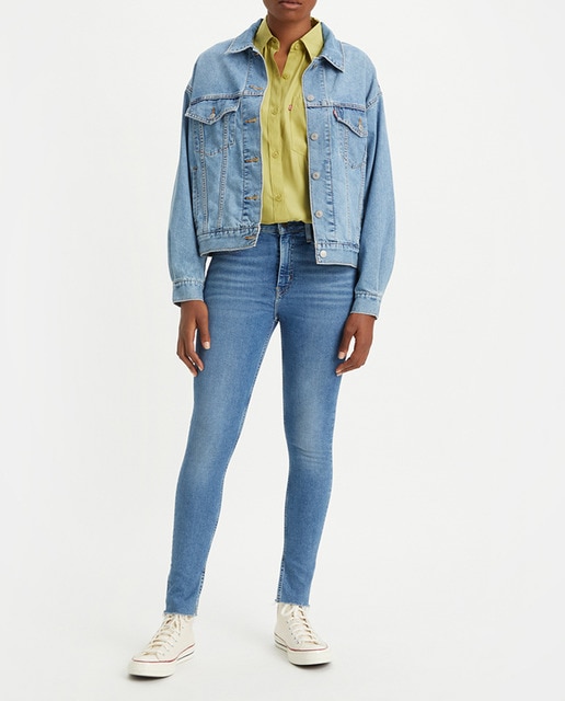 Imagen 0 de Vaquero de mujer 721™ Skinny lavado medio