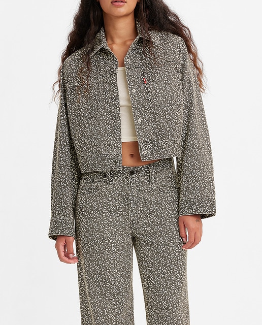 Imagen 0 de Cazadora vaquera de mujer Wellthread™ crop