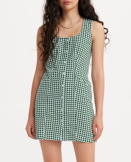 Imagen 0 de Vestido de algodón de tirantes