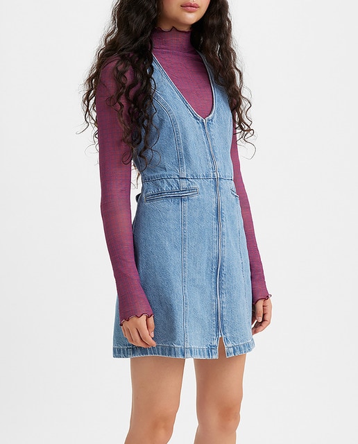 Imagen 0 de Vestido vaquero de tirantes