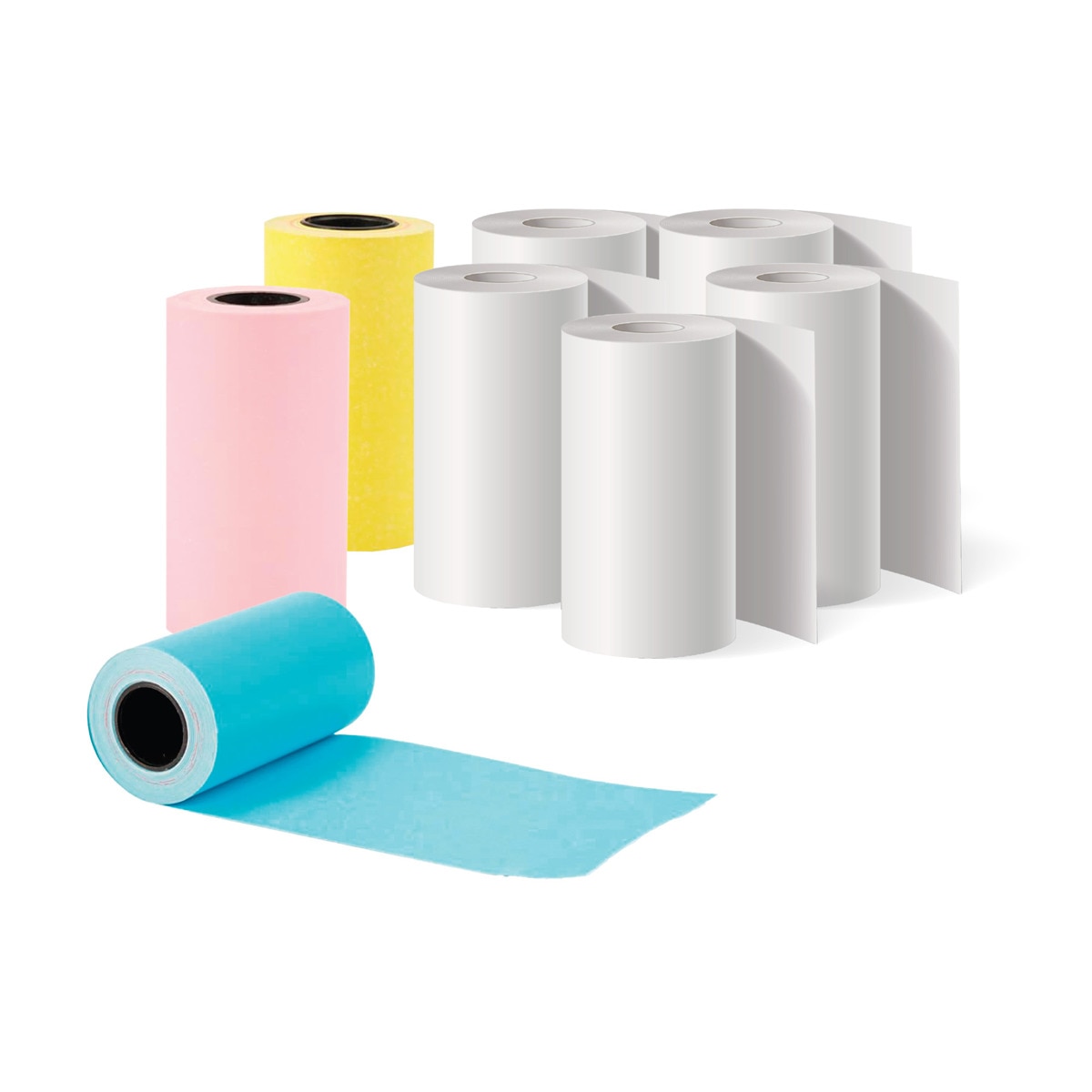 Imagem 0 de Papel térmico Belyo 8 rolos adesivos